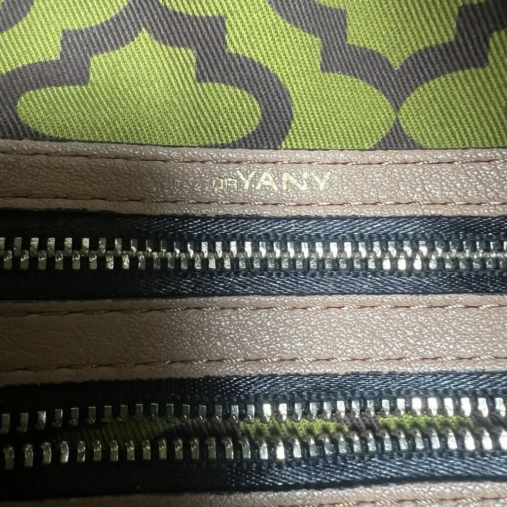 OrYany Tan Beige Cassie Pebbled Leather Satchel Bag Braided